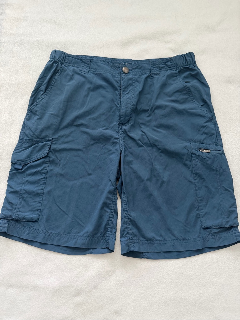 Columbia Men's Cargo Shorts - Blue